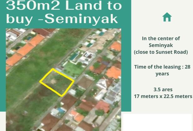 Seminyak land for sale