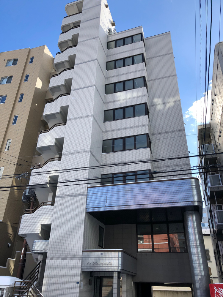 札幌市中央区大通にあるベビマセラピスト養成講座をおこなっているhocoruのマンションです