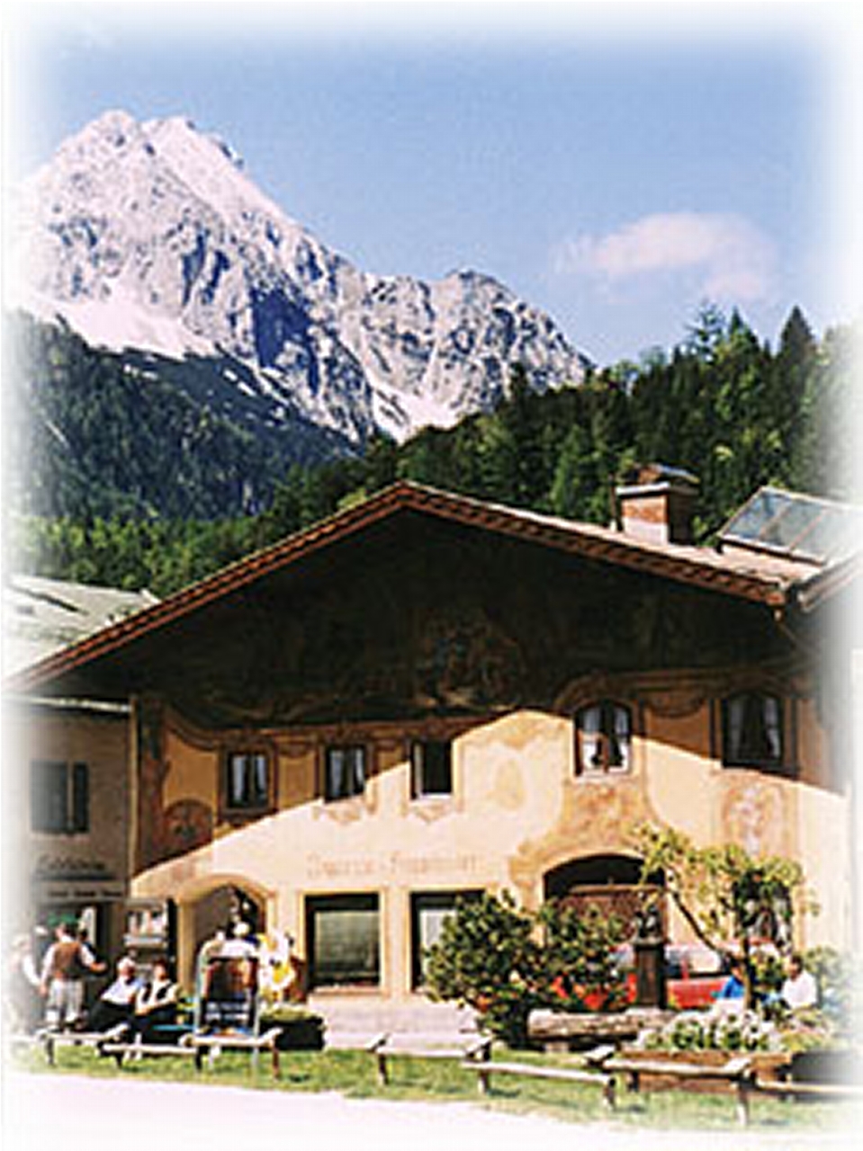 Old Mittenwald Center "Gries", about 1000