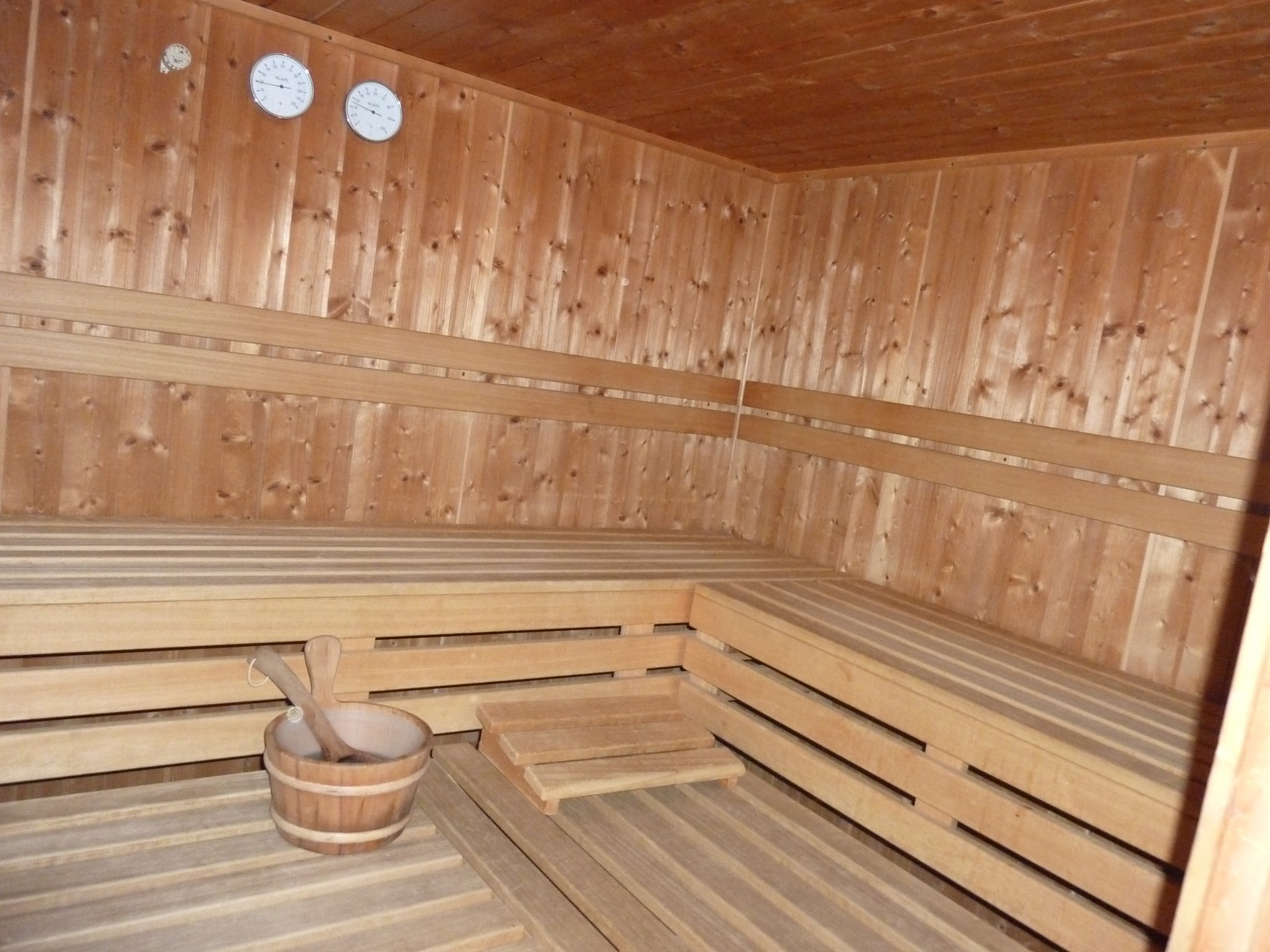 Sauna kostenlos im Gemeinschaftshaus