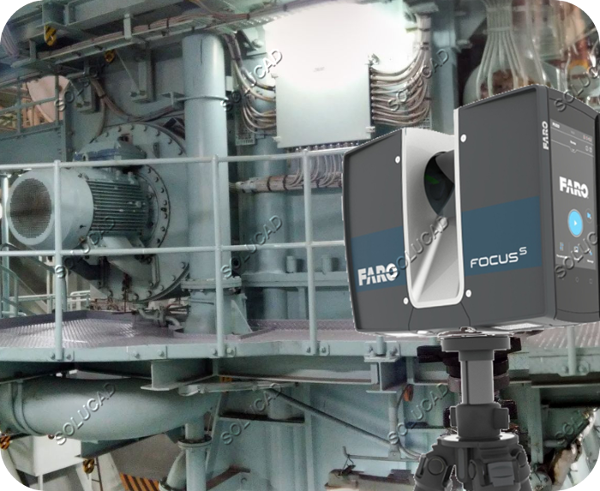 Scan 3D Salle des machines