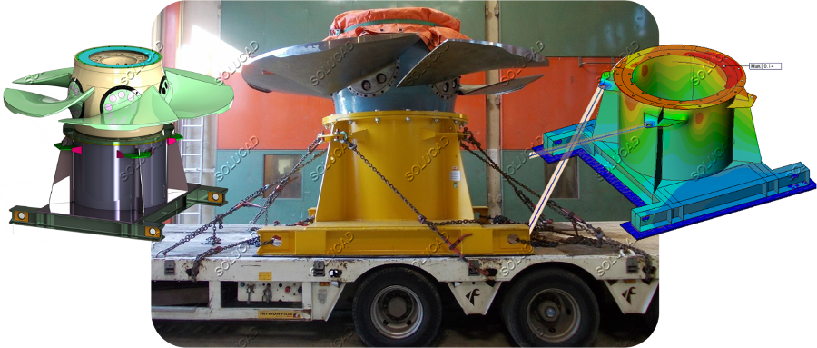 Outillage transport moyeu Kaplan