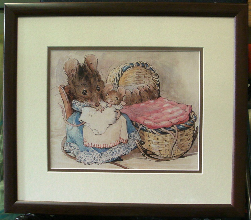 Beatrix Potter incl. lijst  € 29,95