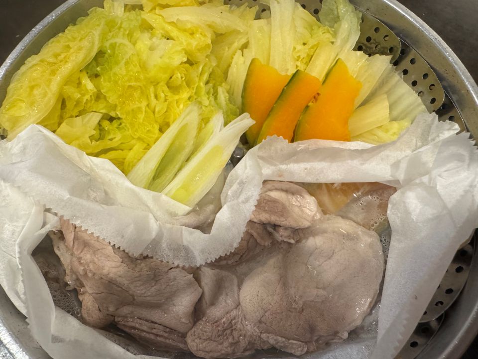 弱火で省エネ！蒸し料理