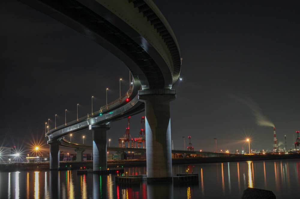 四日市いなばポートライン CanonEOS 5Dmk2 Sigma50mmf1.4EX DG iso100 50mm f10 30" M photo: toshimasa