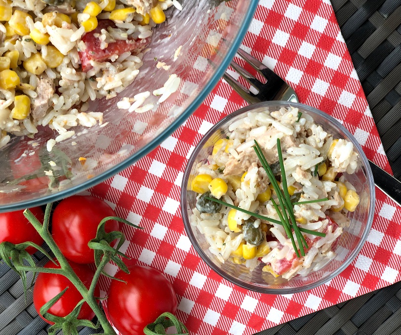 Reissalat mit Thunfisch und Kapern - meidyskochwelts Webseite!