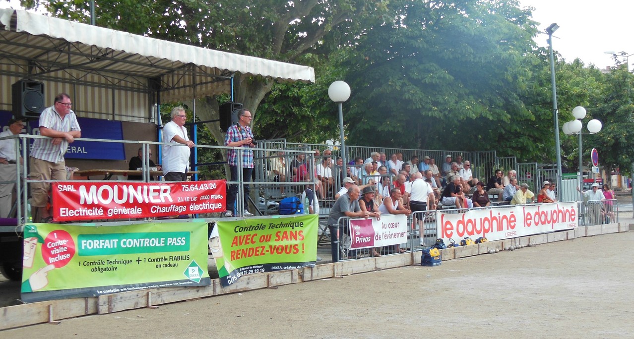 Le public à l'heure de la finale