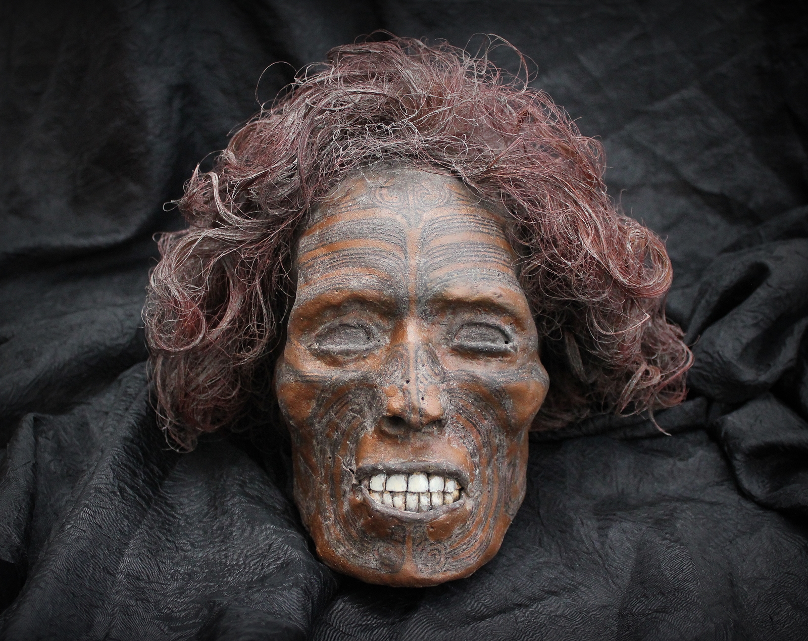 Maorí Trophy Head