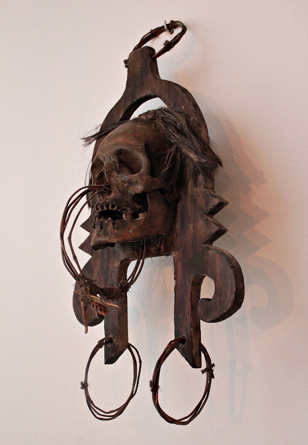 Apo Kayan human skull