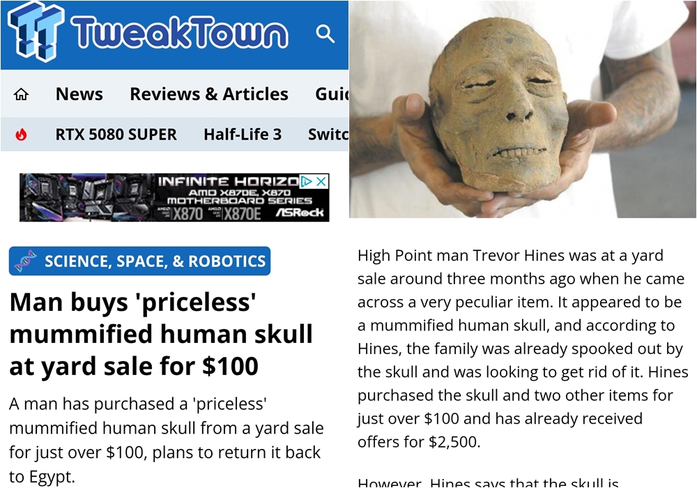 Duke University examines one of my mummies