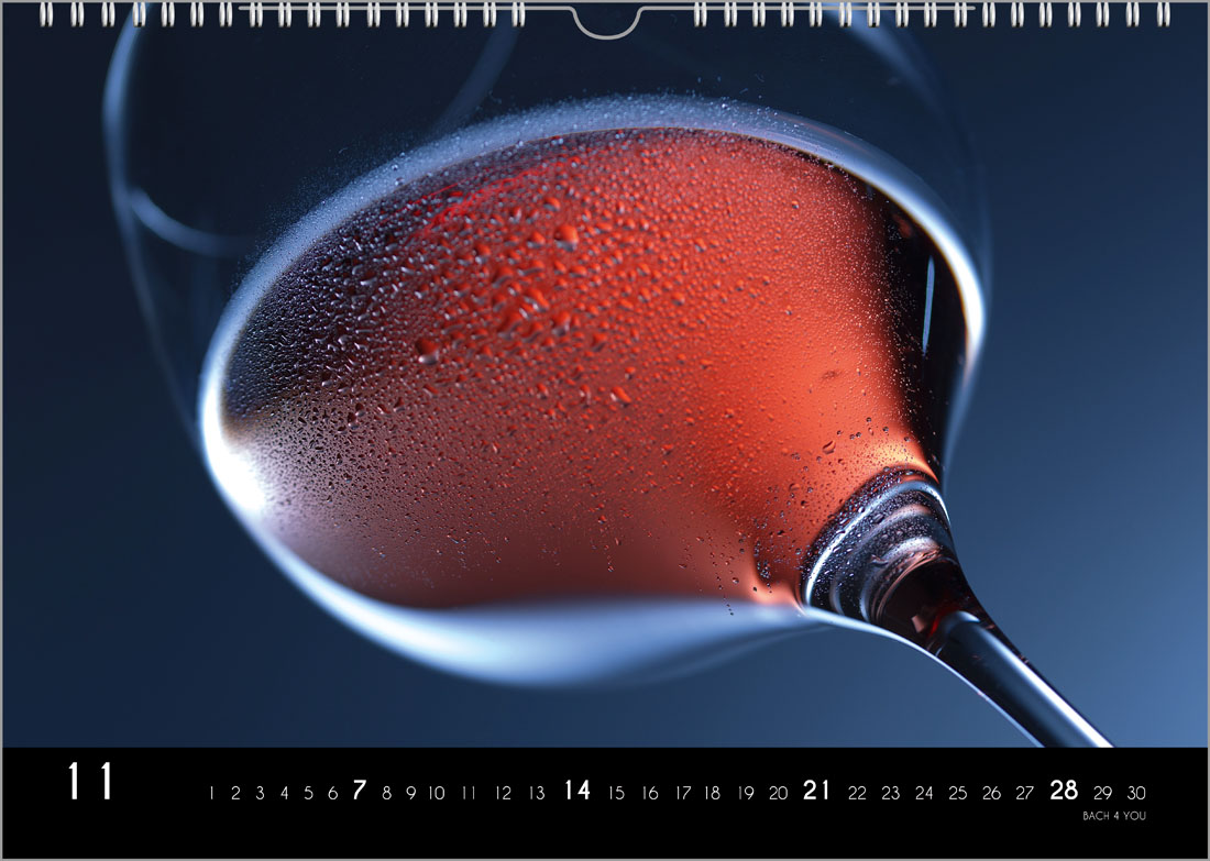 2023 Wine Wall Calendar, 12 Wine Wall Calendars Bach 4 You