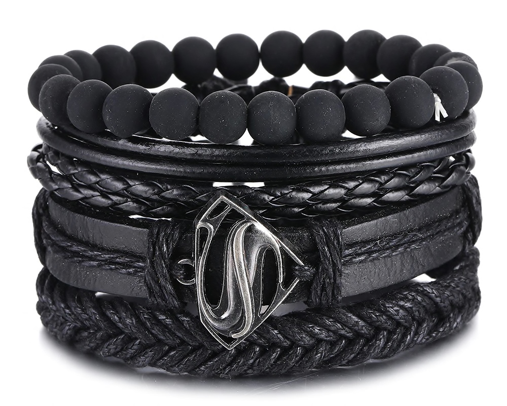 Bague cuir homme 2025