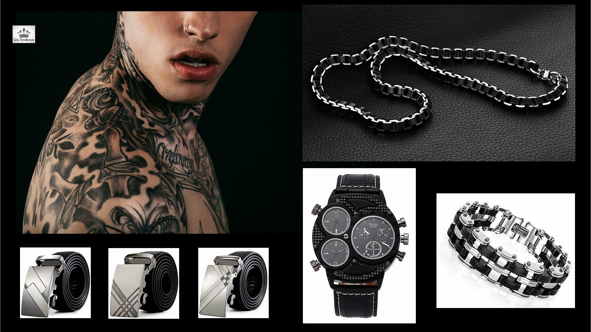 Accessoires de mode homme hot sale