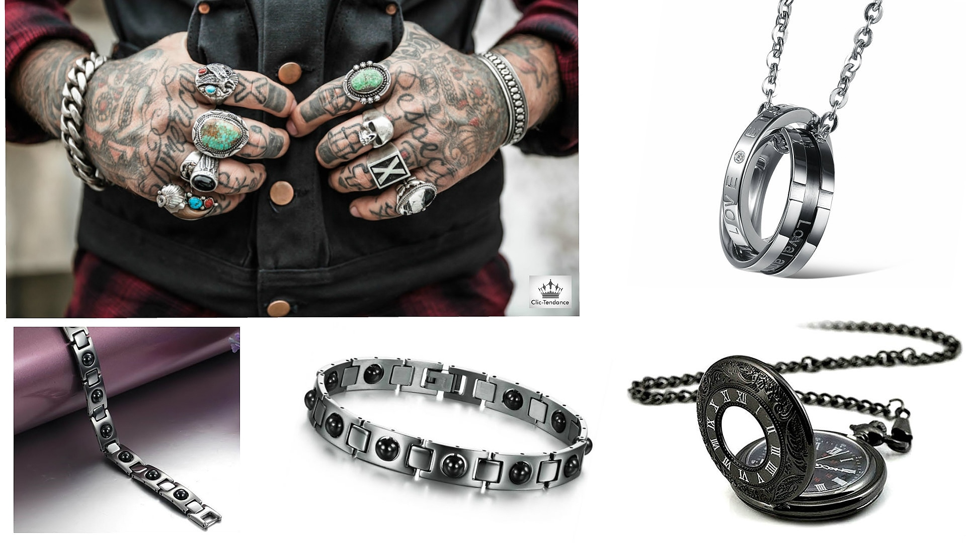 Montre chaine homme top