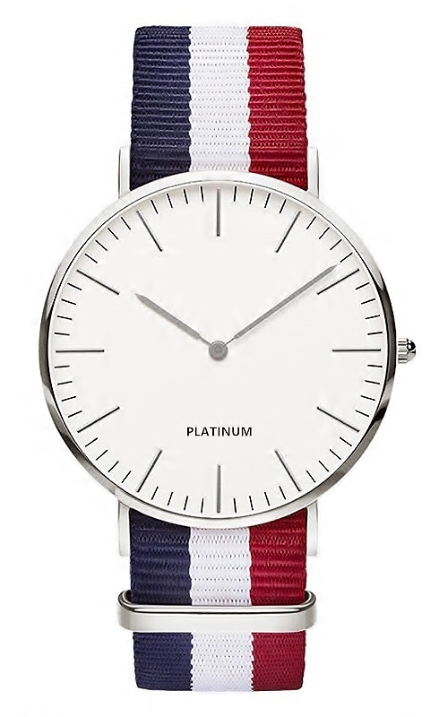 Bracelet tissu montre sale