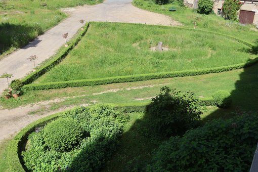 Schlosshof Heynitz, Juni 2026, Foto: EvW