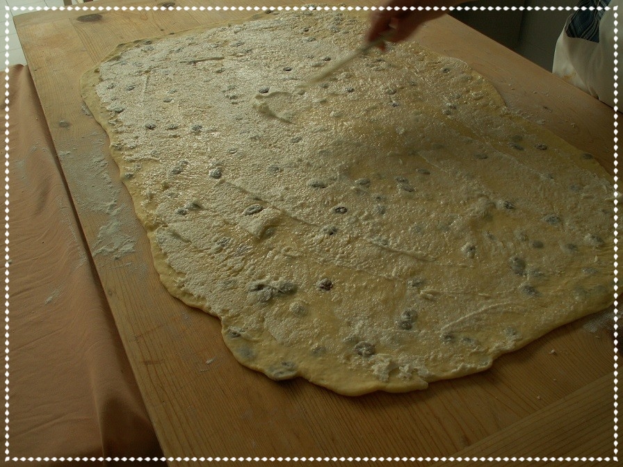 Preparazione dolcetti al burro