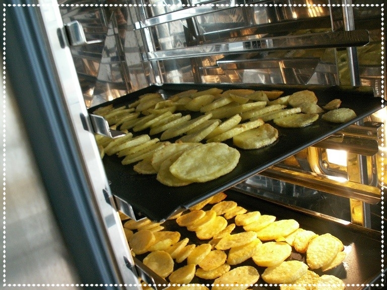 Patate a fette croccanti
