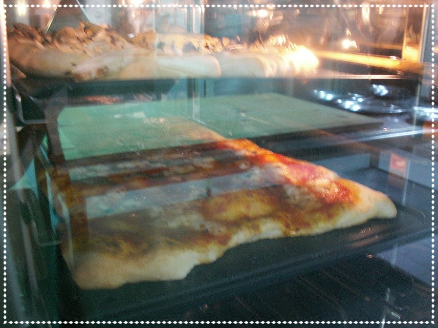Pizza cottura