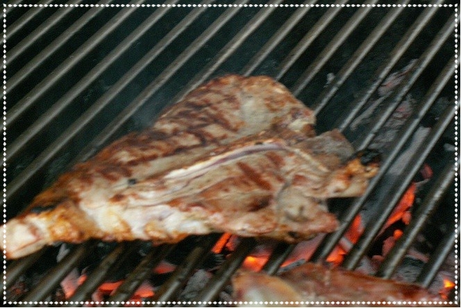 Lombata di vitellino alla griglia