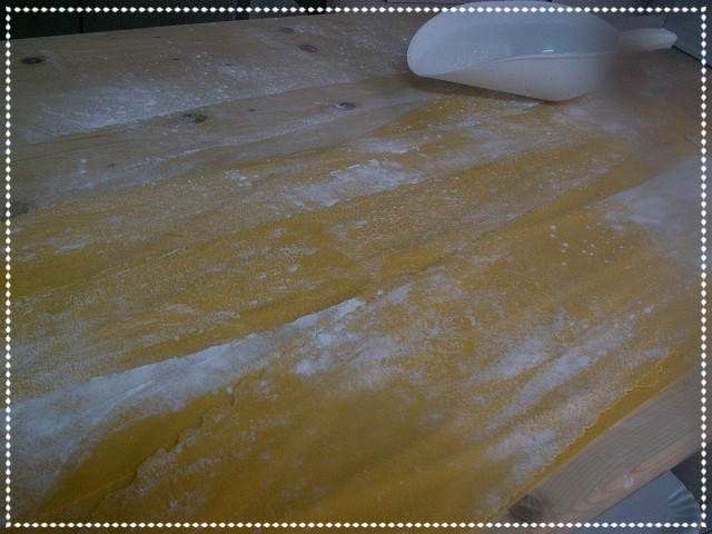 Pasta fresca da tagliare