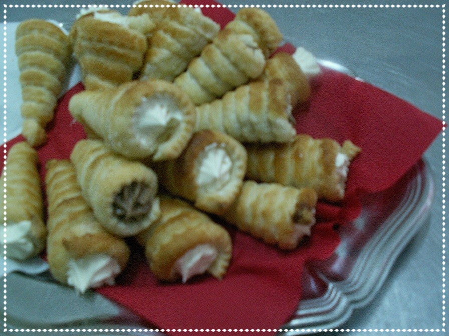 Cornetti alla crema