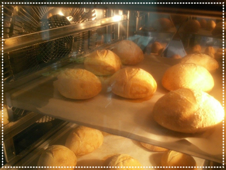 Panini in cottura