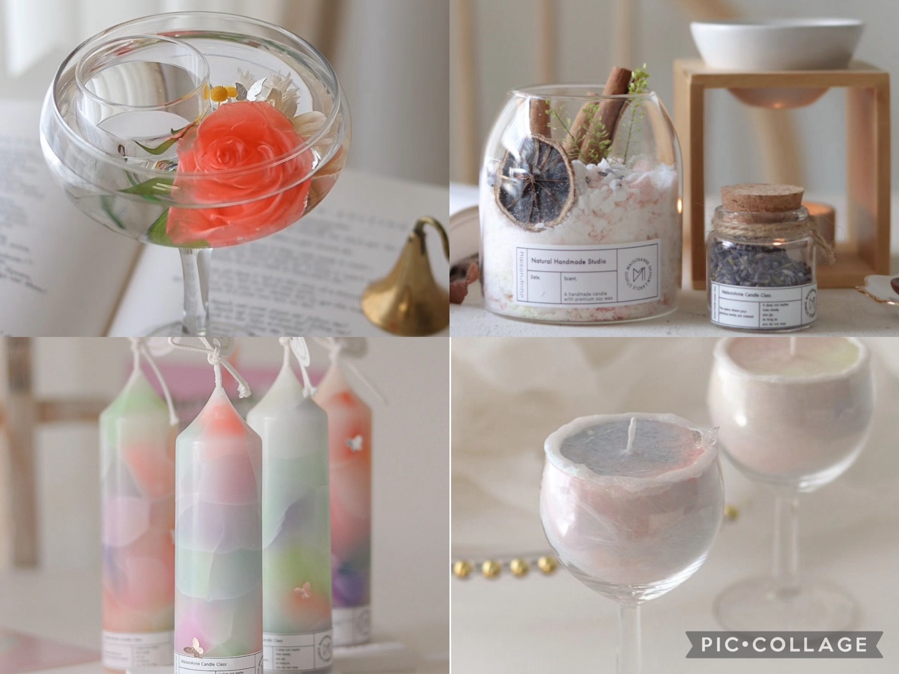 【新レッスン募集のご案内】日本初♡CICA Special candle recipe募集開始