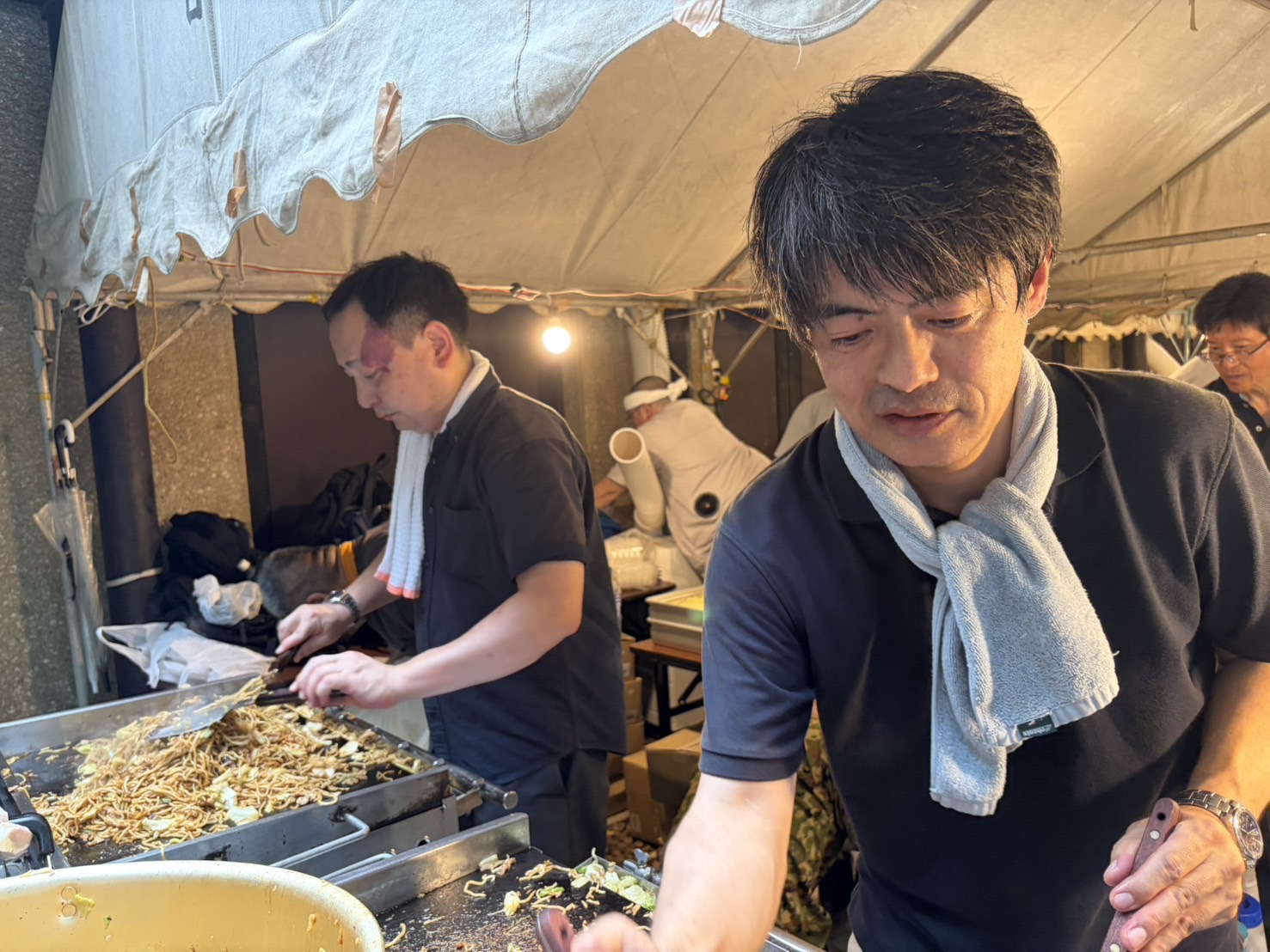 どんどん焼いていきますよ!
