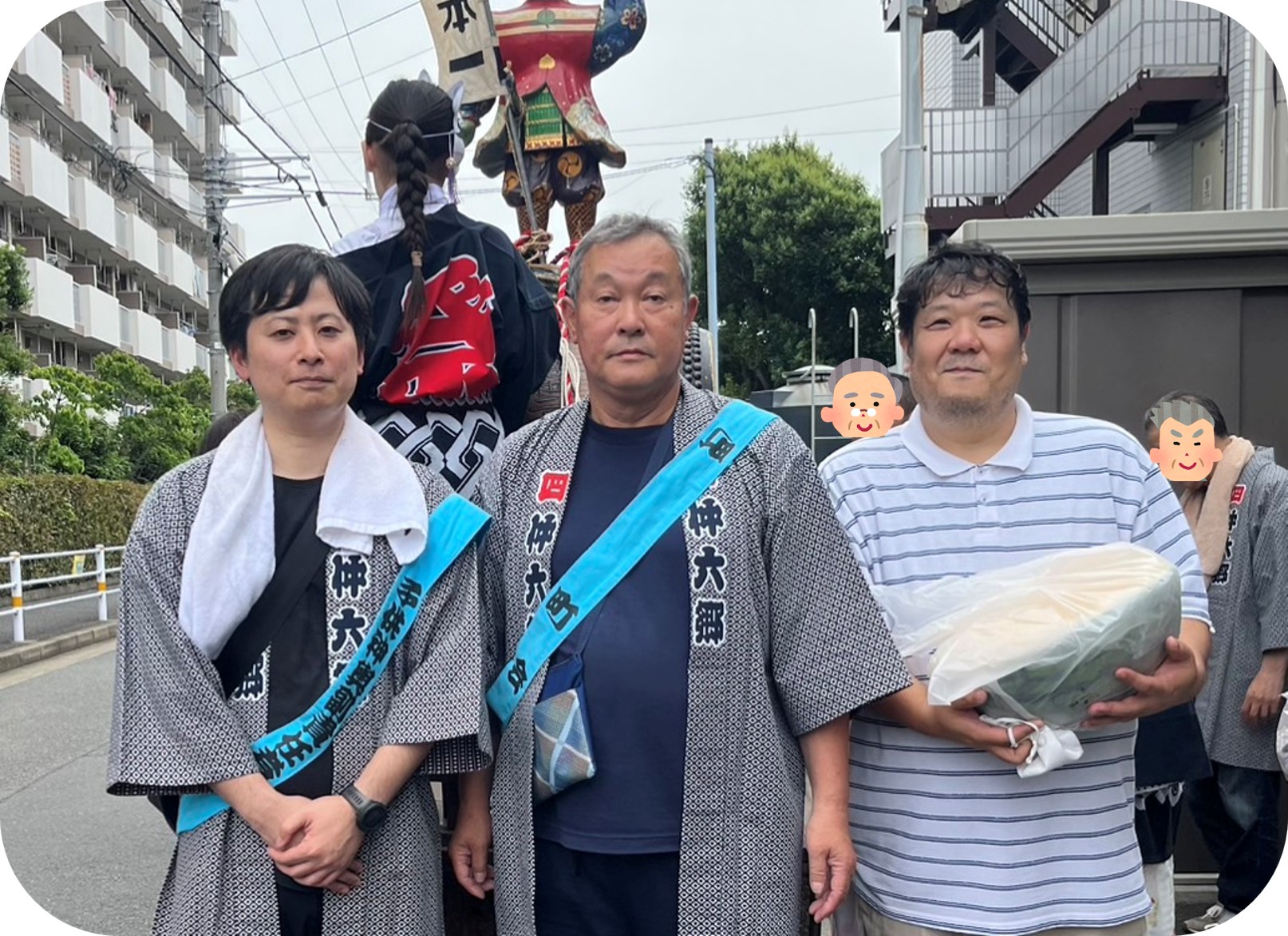【本部事務局】六郷神社祭りに参加しました(^^)/