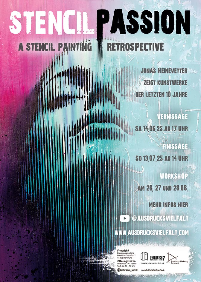 STENCIL PAINTING ART EVENT