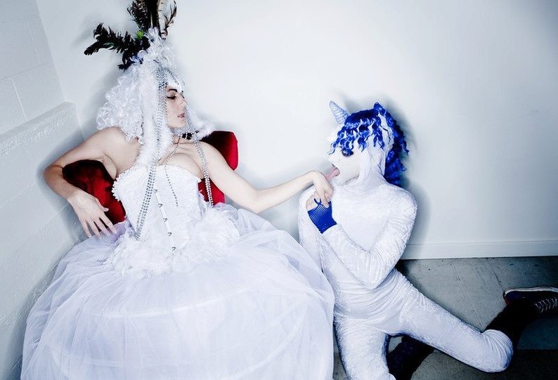 Sarah Stylisms Design Costumes Snow Princess & Splenduh the Unicorn!