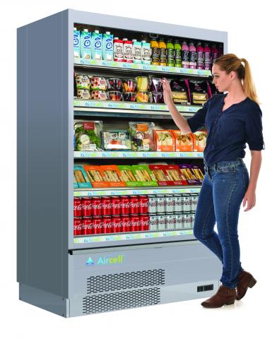 adande aircell kühlschrank für bistro kiosk 