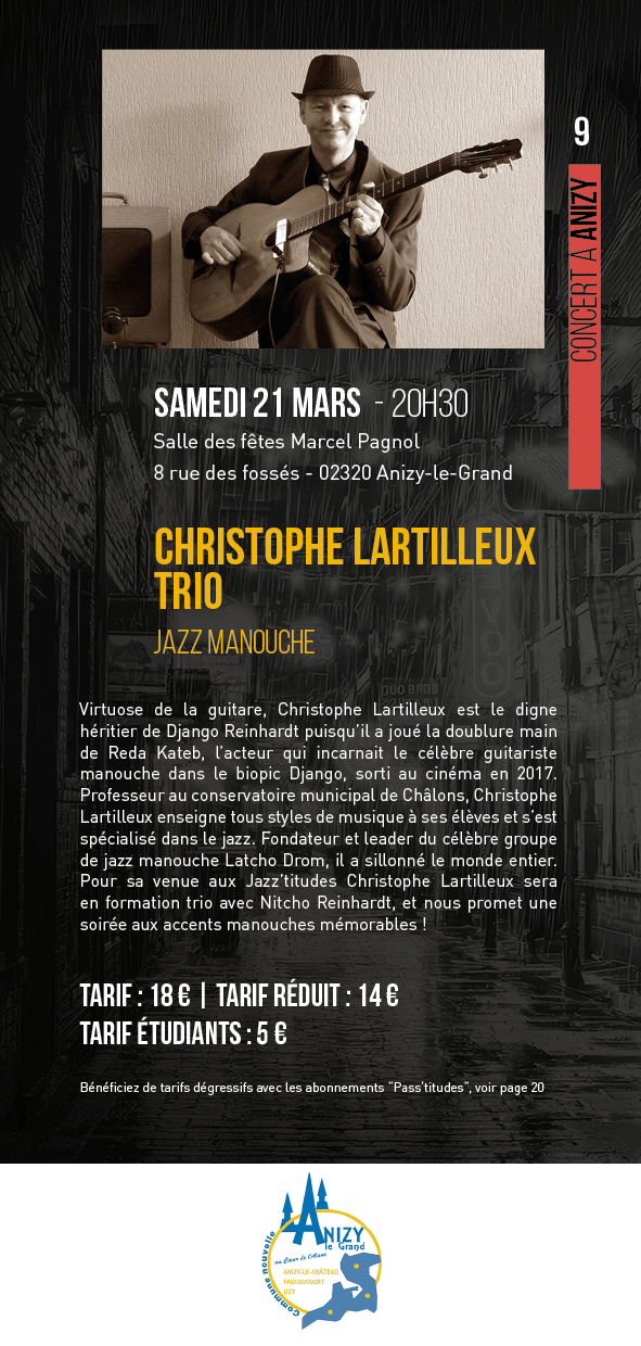 CHRISTOPHE LARTILLEUX TRIO