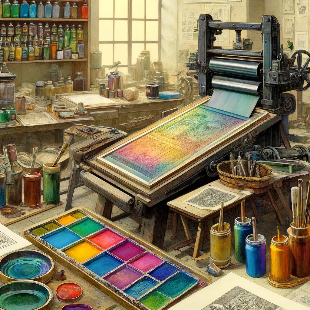 Die Faszination der Lithographie: Eine Reise durch die Technik der Steinzeichnung