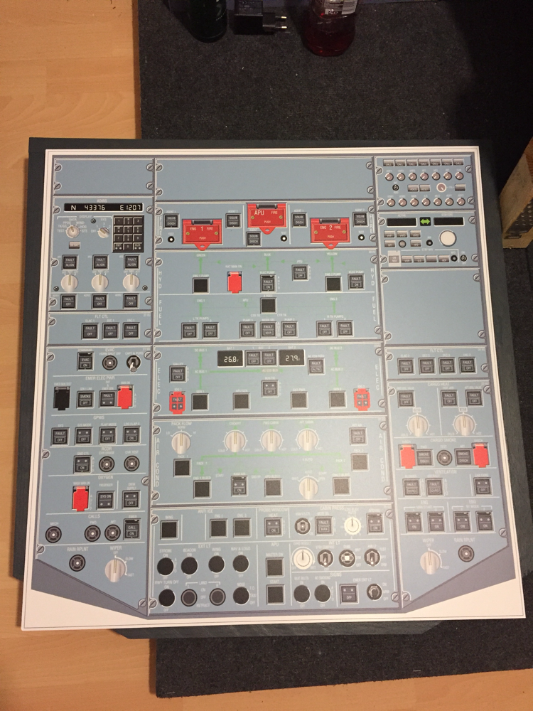 Das Overhead Panel a320hcs seite!