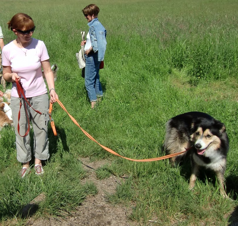 Sonya mit Frauchen