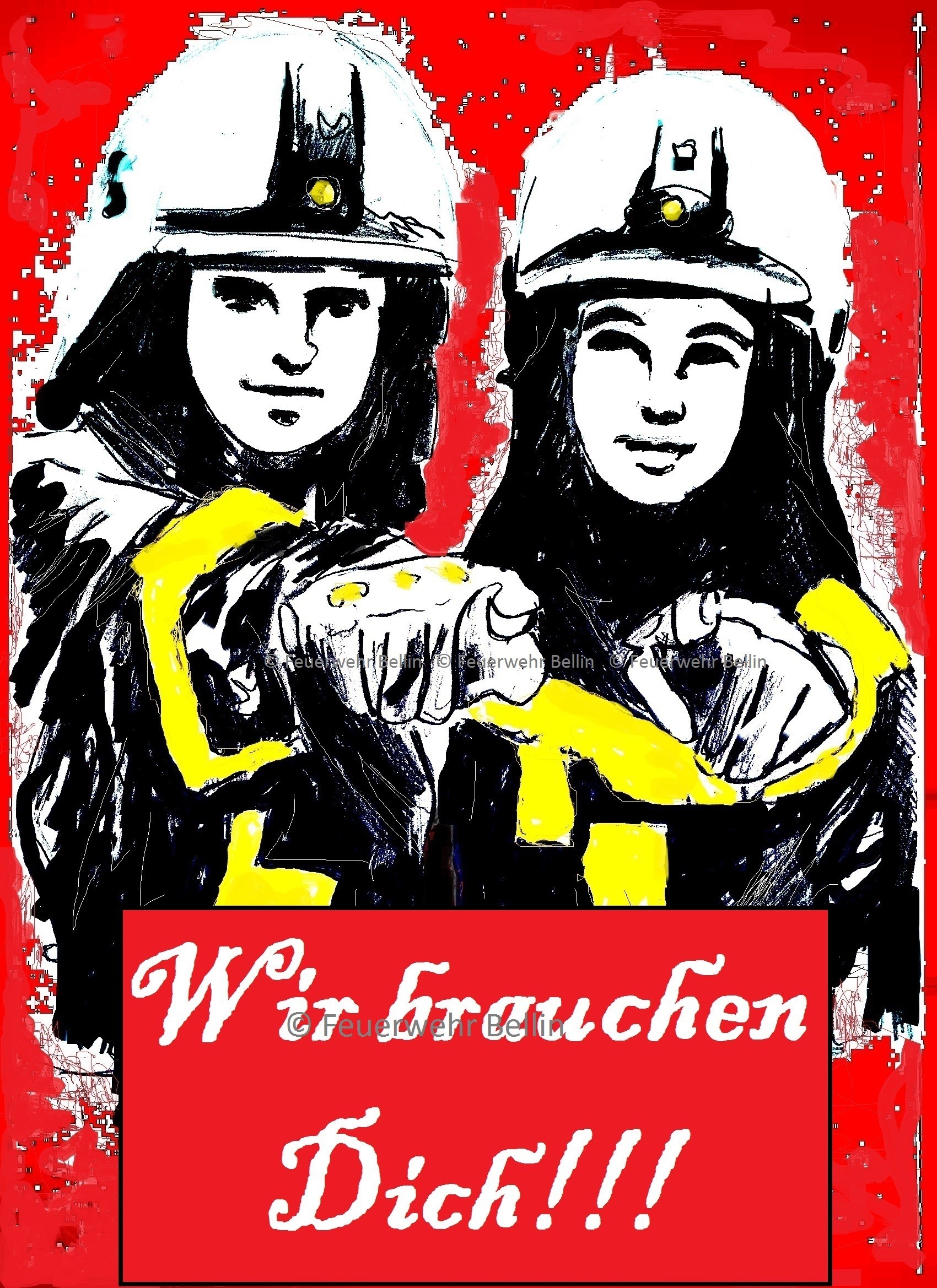 Wir brauchen Dich Feuerwehr Bellin bei Ueckermünde