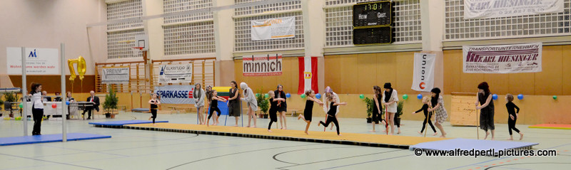 Schauturnen der Sportunion Korneuburg in der Guggenberger Sporthalle 2016