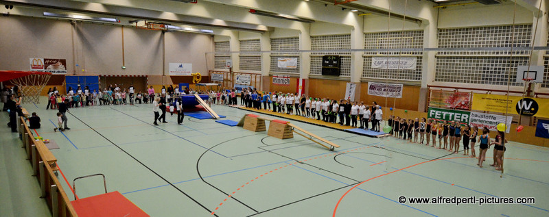 Schauturnen der Sportunion Korneuburg in der Guggenberger Sporthalle 2016