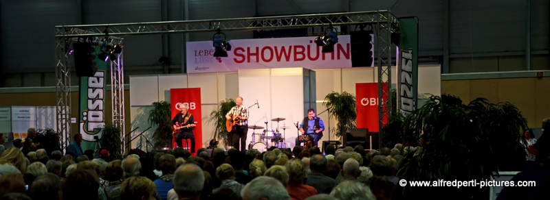 Harry Prünster und Band auf der Messe Lebenslust in Wien