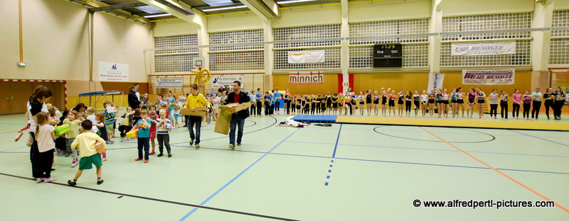 Schauturnen der Sportunion Korneuburg in der Guggenberger Sporthalle 2016