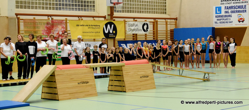 Schauturnen der Sportunion Korneuburg in der Guggenberger Sporthalle 2016