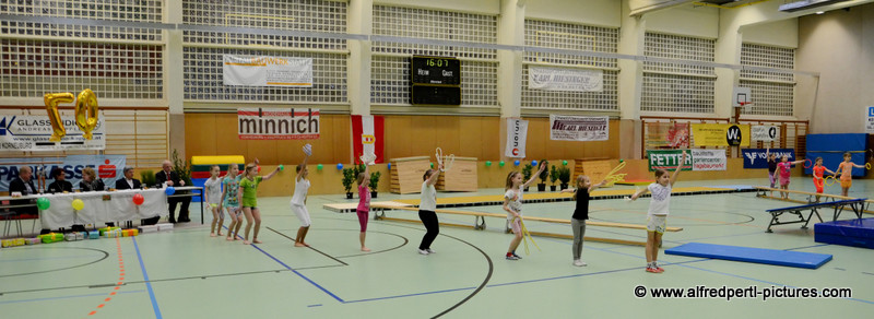 Schauturnen der Sportunion Korneuburg in der Guggenberger Sporthalle 2016