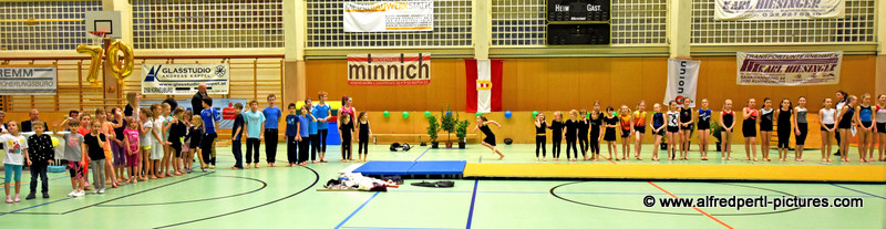 Schauturnen der Sportunion Korneuburg in der Guggenberger Sporthalle 2016