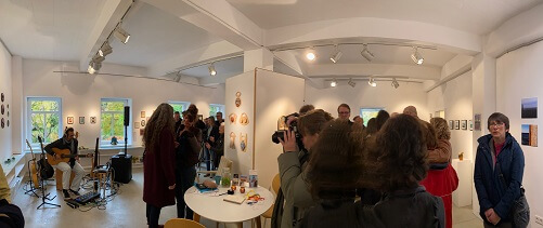 Vernissage mit musikalischer Begleitung