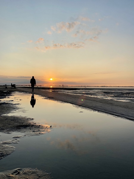 Tagesausklang am Meer