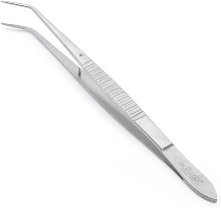 Pinzas De Chef Para Emplatar 25 Cm Punta Curva | Meses sin interés