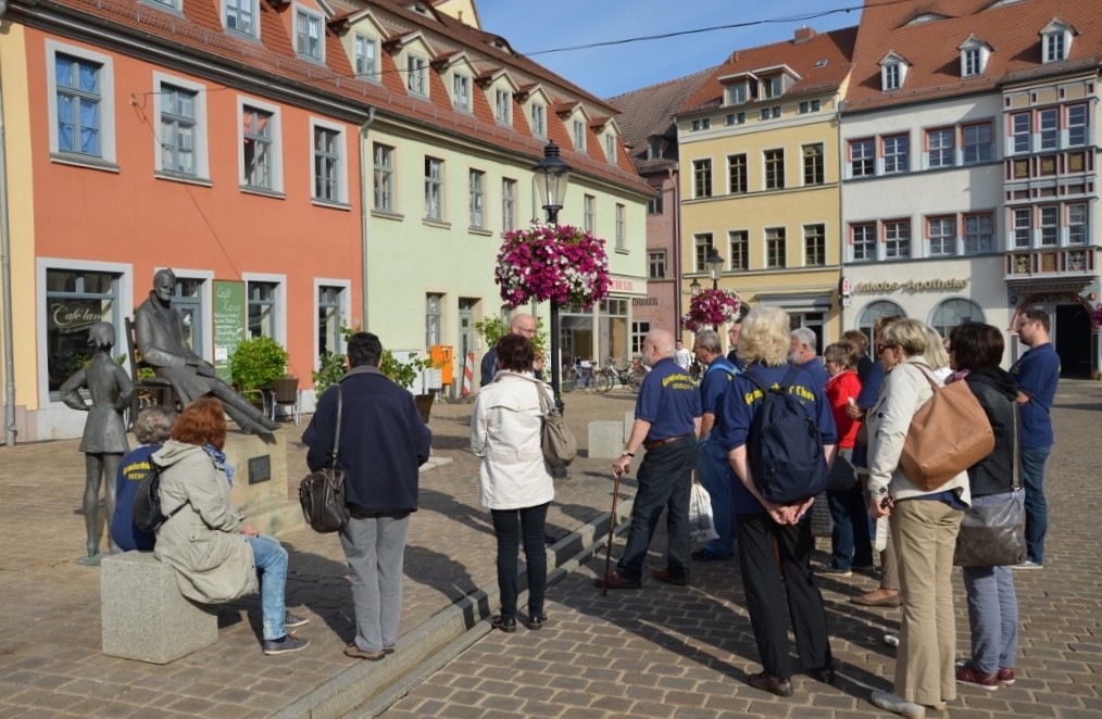 Nitsche-Denkmal auf dem Naumburger Holzmarkt