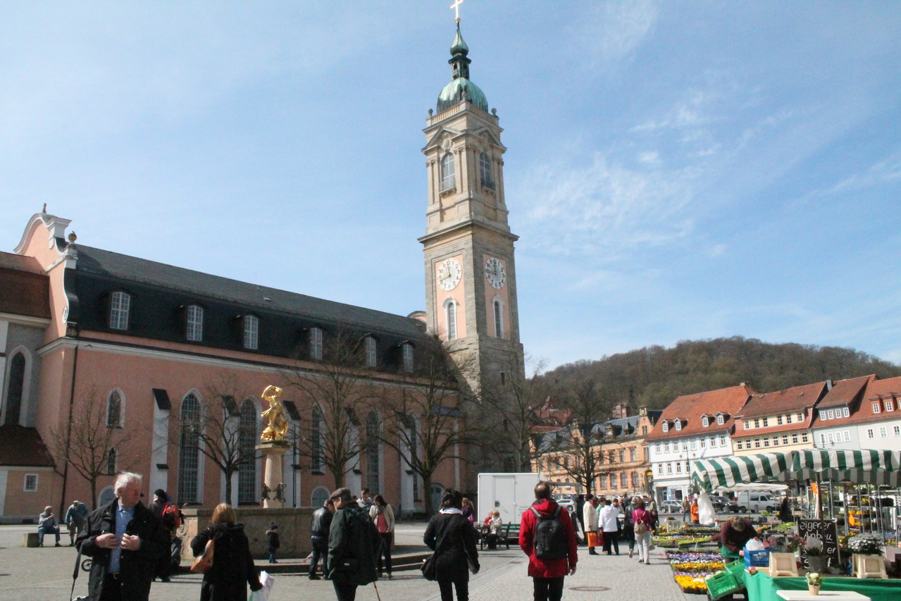 Hier ist unser Auftrittsort- die St. Georg Kirche zu Eisenach